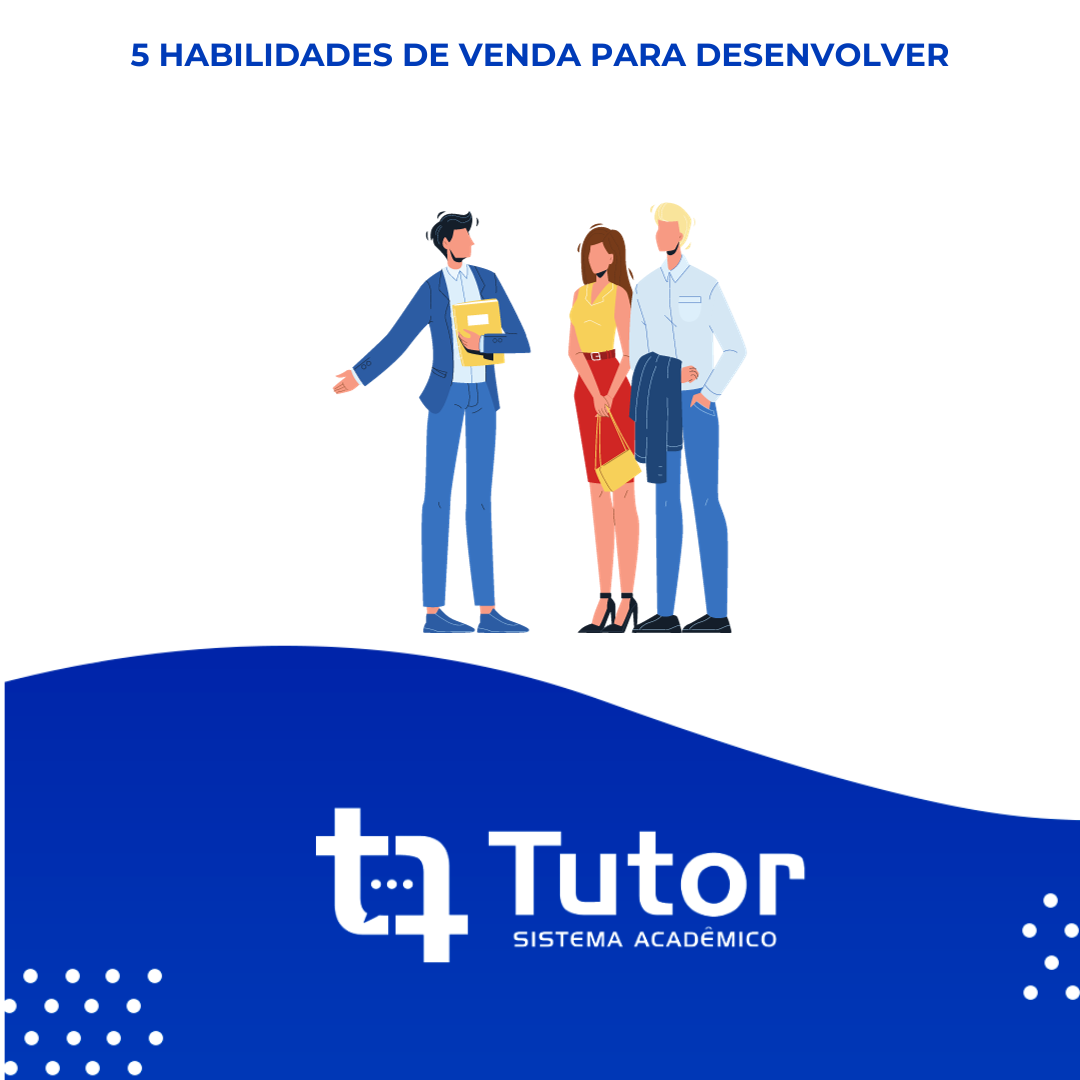 5 habilidades de venda para quem deseja se aperfeioar neste mercadoQuem sabe vender, seja um produto, seja um servio ou uma ideia tem grandes chances de conquistar mais clientes e destacar seu negcio no mercado.  Para alcanar esse feito,  precis